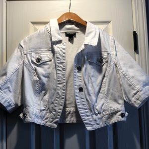 Lane Bryant Denim Crop Jacket